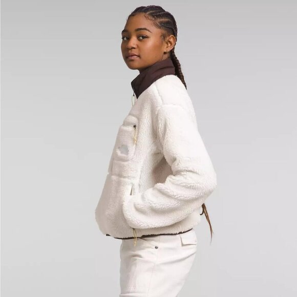 NWT The North Face Women's Extreme Pile Pullover Gardenia White XXL - Picture 4 of 14